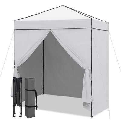 6x4 Canopy Tent, Heavy Duty Pop up Canopy with Sidewalls
