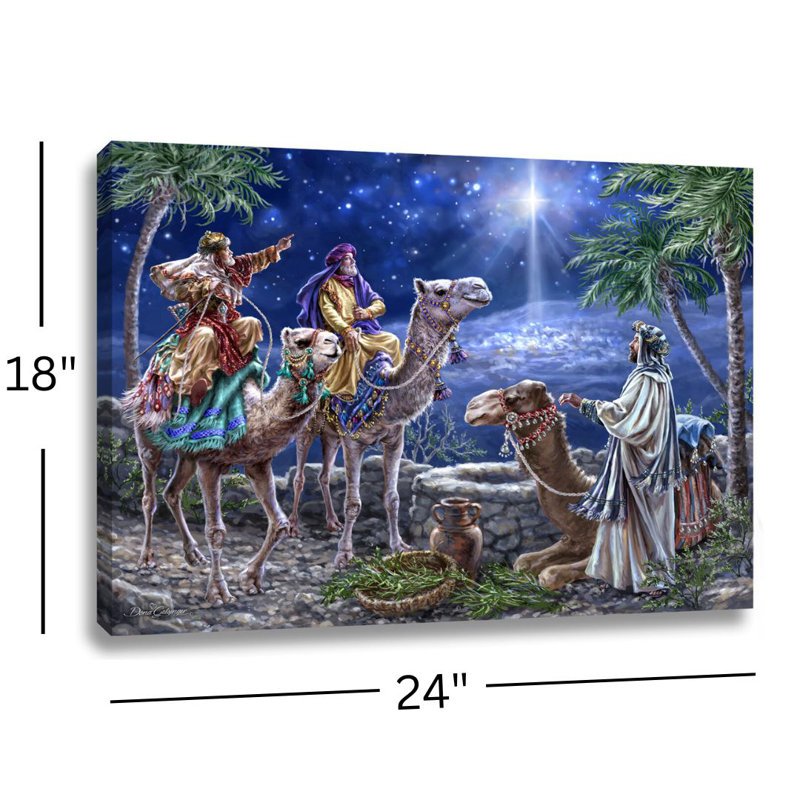 The Magi 18 x 24 entièrement illuminé, impression DEL ColorChange