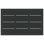  Shower Base Plate Black WPC Outdoor Showers Rectangular Garden Poolside