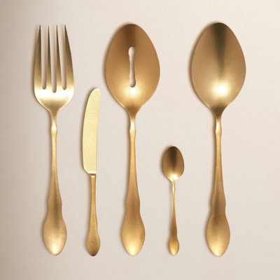 Gold And Black Hostess Set