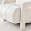 Fauteuil d'appoint en lin avec support lombaire ergonomique-723776765