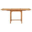 Piercy 6 - Person Teak Patio Dining Set with Rectangular Table