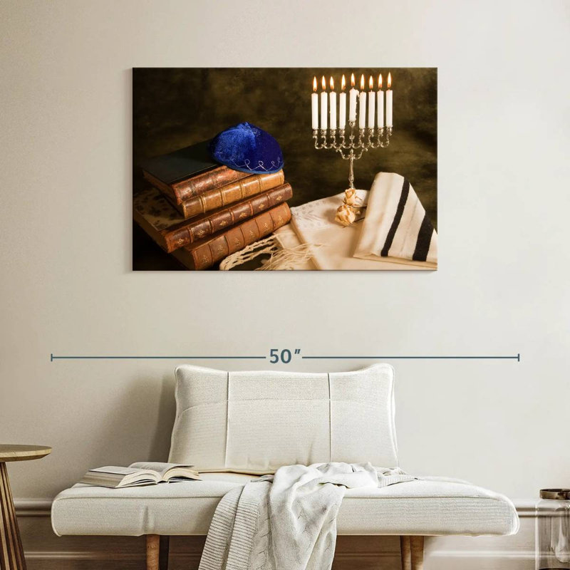 Adella Jewish Items, 26" H x 39" W