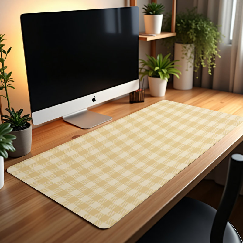 Polyester Desk Pad, 31.5x15.5