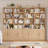 Kirklyn 73" H Standard Storage Bookcase with Doors and 8 Open Shelves, Modern Wood Organizer-101055693