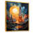 Gold Floater Framed