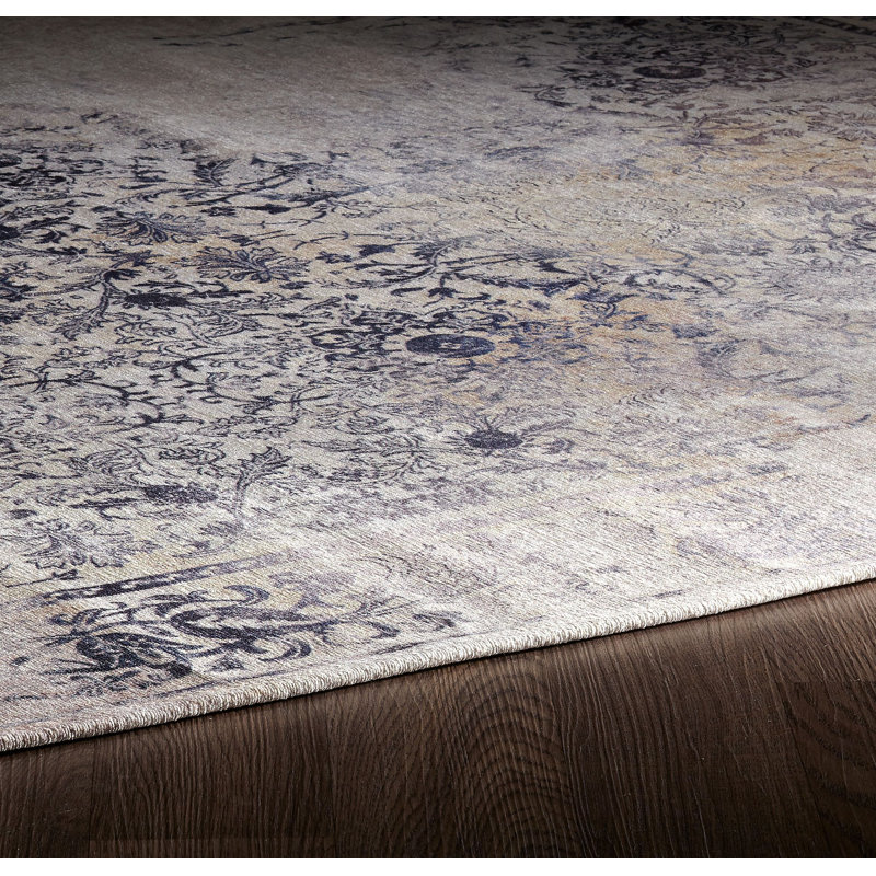 Washable Oriental Indoor Rug, Rectangle 2'3" x 3'9"