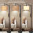 64” Arched\/arc Floor Lamp With Remote Control, Dimmable Bulb Included-810389453