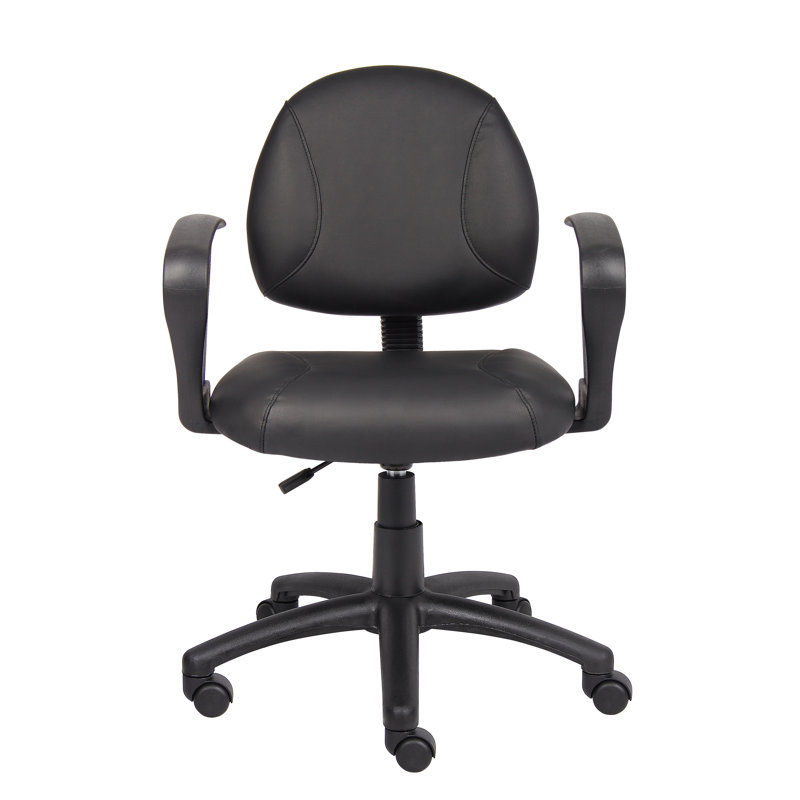 Leather Task Chair, Included, Yes