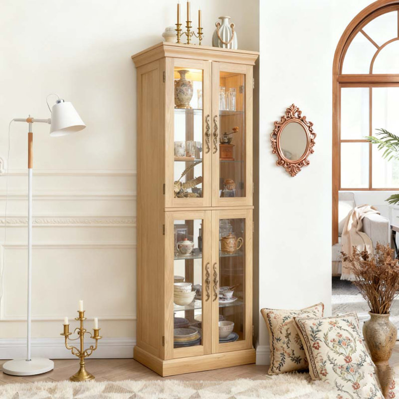 Vitrine vitrée élégante