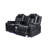 Leisureluxe Home Theater Sofa Set