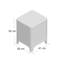 Cleary 41.2cm W Particle Board / Chipboard Bedside Table