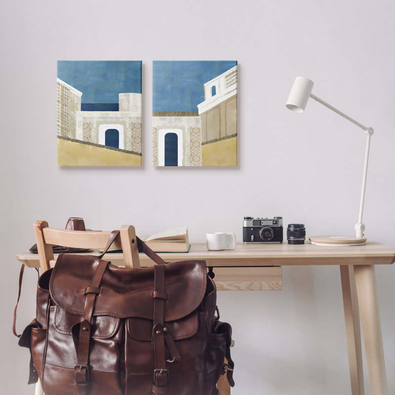 Blocked Architecture Classic, Toile tendue, L 16 po x H 20 po