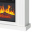 Metro Lane 100cm W Electric Fireplace with 6800 BTU-1265301910