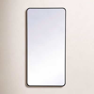 Sabine Metal Rounded Rectangle Wall Mirror