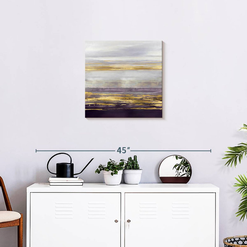 Amethyst Reflections I, 20" H x 20" W