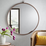 Kareem Metal Flat Wall Mirror
