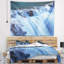 Tapisserie cascade d'eau bleue-28488290