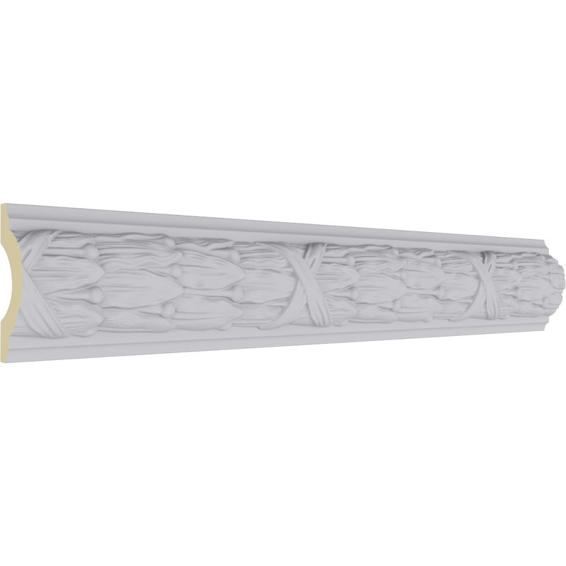 Moulure à panneau 3 "H 3" x P 1 1/8 "x L 94 1/2"