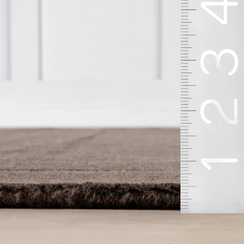  Canyon Abstract Wool Area Rug, Rectangle 4' x 6'