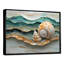 Coquillage et sable émeraude II - art mural bord de mer-1011811036-1011811039-1011811026
