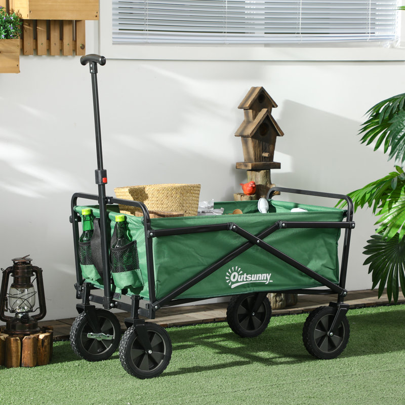 33'' H x 15.8'' W Utility Cart with Wheels