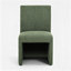 Chaise de salle à manger rembourrée-1995596588
