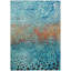 Machine Washable Indoor/Outdoor Chayil ACN1074 Blue 8' x 10' Rug-109484894