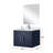 Single Bath Vanity 24 In. W X 22 In. D, Quartz Countertop, 18 In. Mirror And Faucet Set