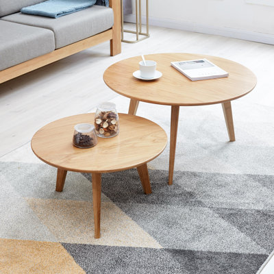 Solid Wood Four Leg Coffee Table