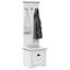 Hallway Cabinet With Hooks BODO 50X40x157 Cm-1649788460