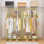 Pinnell 72.5cm Rolling Clothing Rack-108341905
