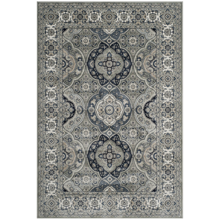 Cherine Garden Viscose Oriental Rug