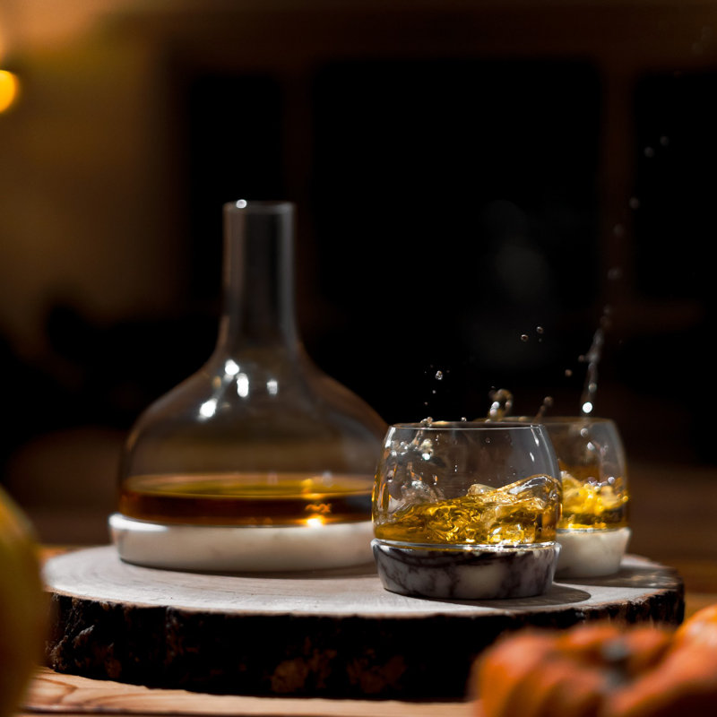 Chill Handmade Crystal Whiskey Glass