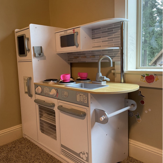 Ubuy Kidkraft Uptown White Wooden Play Kitchen Elite Play Kidkraft