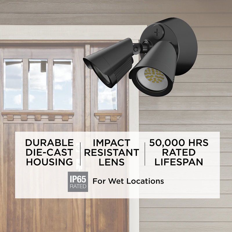 Pratt 5'' Outdoor LED Sconce - Bronze
