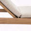 Chaise longue avec coussin Mallacia