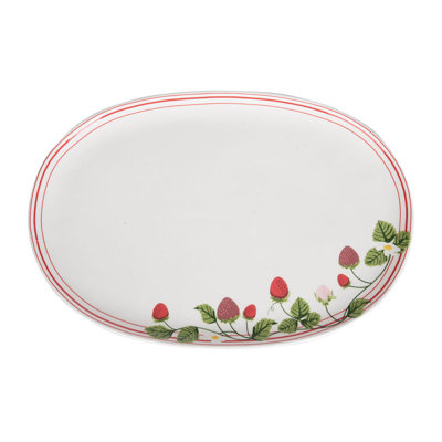  Ceramic Strawberry Platter Home Decorations Spring