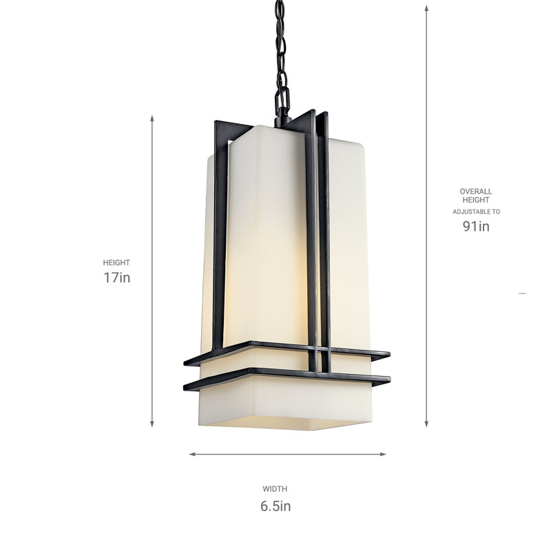 Tremillo 1 - Light Satin Black Single Pendant, Incandescent