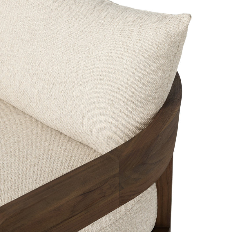 Jackson Outdoor Metal Swivel Chair-Bronze, Ellor Beige, Stained Toasted Brown