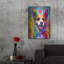 Art mural en métal Winston Porter «Happiness Corgi» par Dean Russo-1942025150