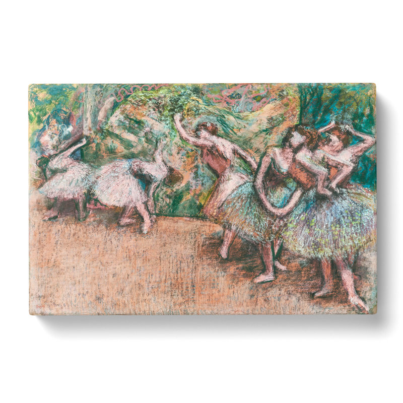 Ballet Scene by Edgar Degas - Wrapped Canvas, 35cm H x 50cm W x 3cm D