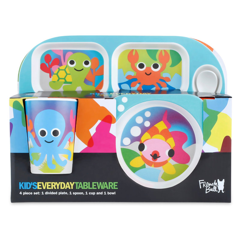 Melamine Dinnerware Set 4 Piece