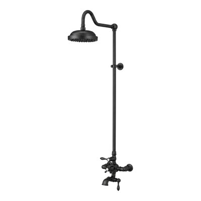 Système de douche thermostatique avec bec de baignoire par Strom Living P0903Z