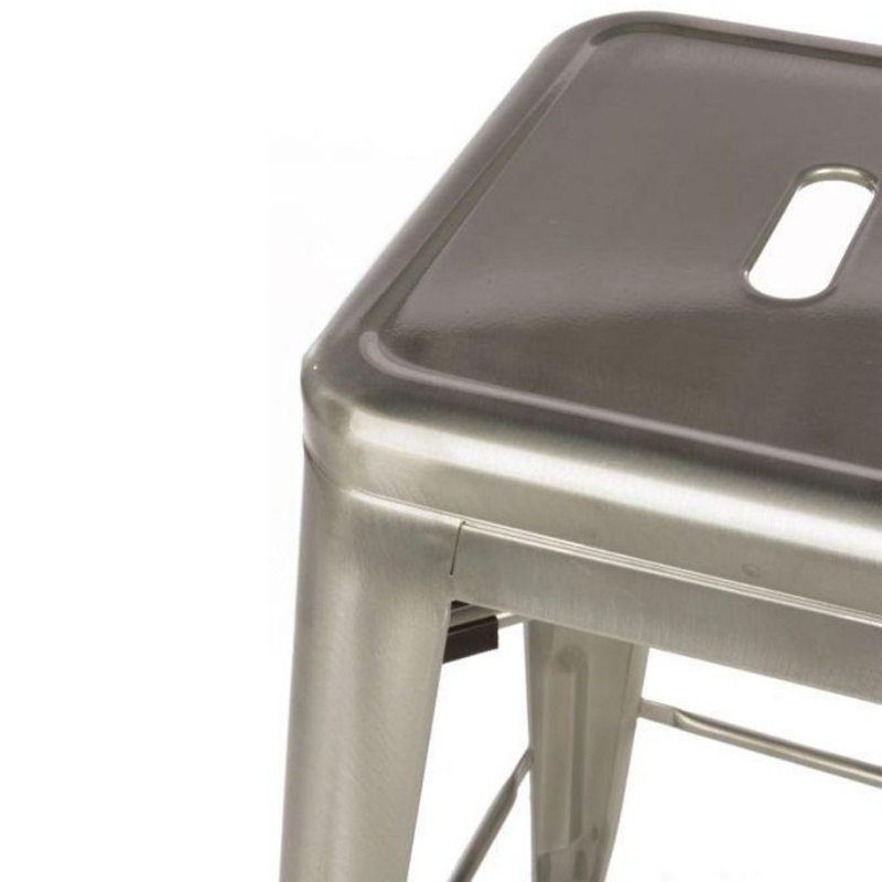 Tabouret de bar Shanitaortia, Gris, Tabouret de bar (siège d’une hauteur de 30 po)