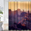 Rideau de douche Utah Arizona Border Sunrise Valley avec 12 crochets-1773708358
