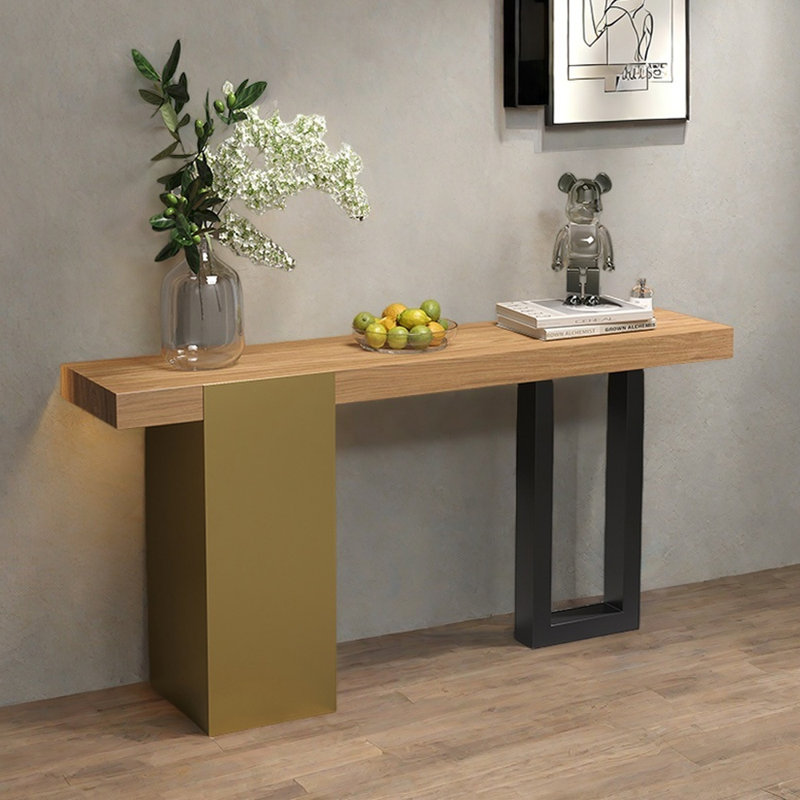 Artistic Luxury Console Table, 33.5" H x 55.1" W x 13.8" D