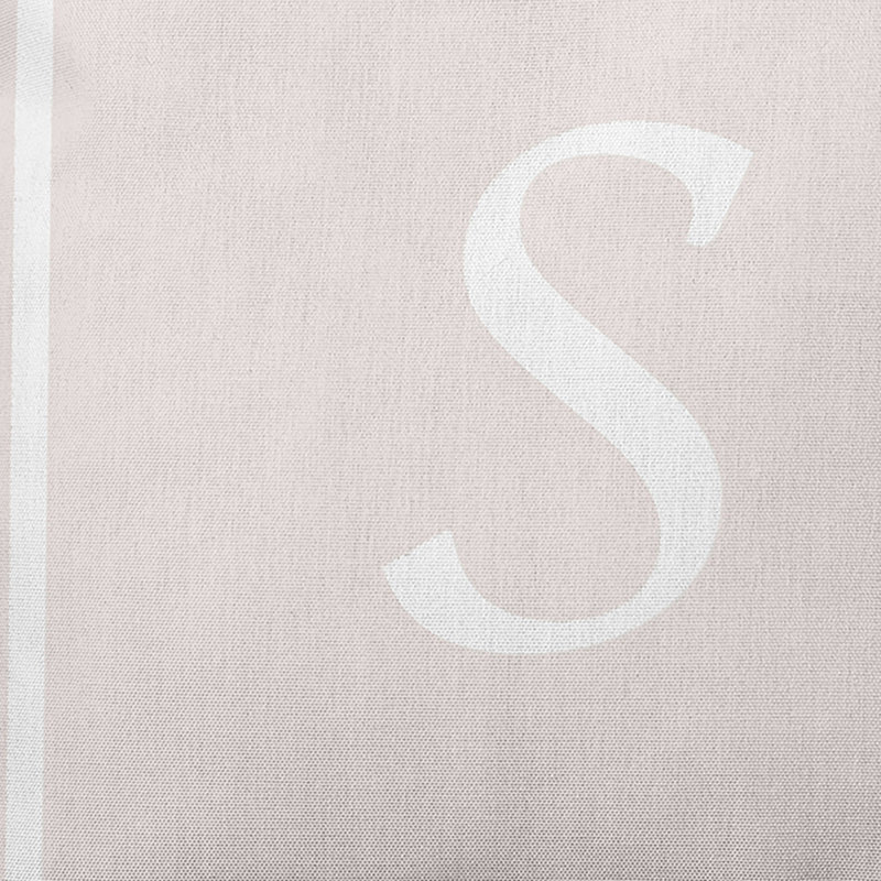 Reversible Throw Pillow, Ivory/White, 26"x26", S
