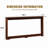 Modern Corrugated Texture Storage Table For Entranceways – Elegant Narrow Wooden Console Sofa Table For Hallways And Front Doors-1377965428