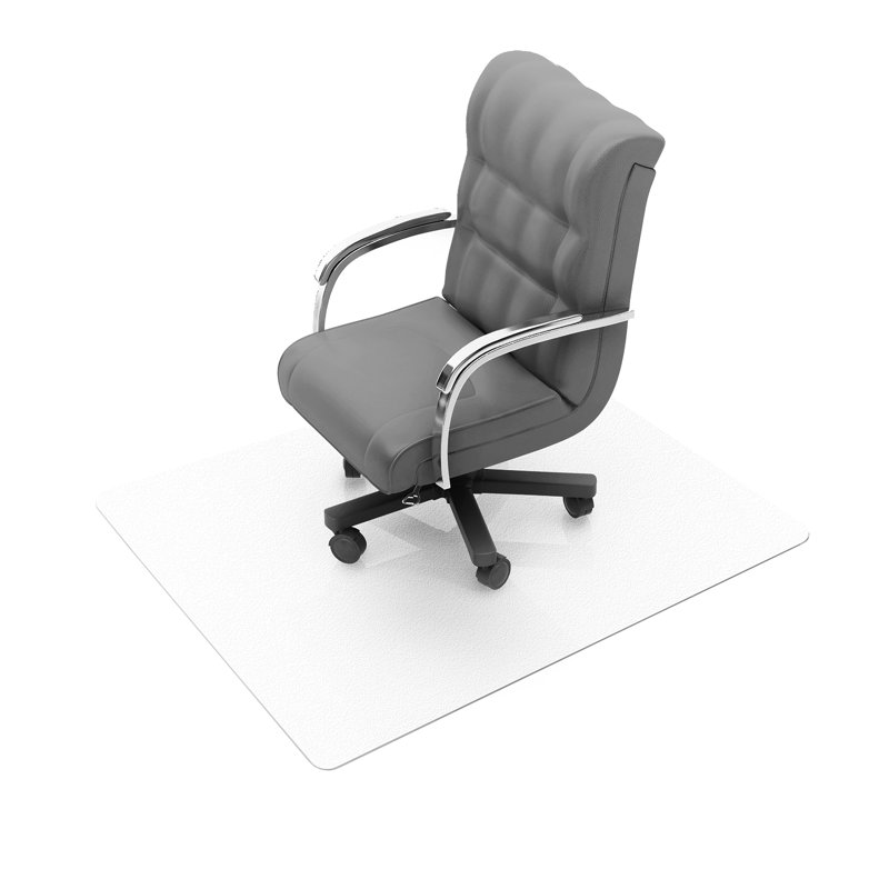 Floortex Clear Polycarbonate Rectangular Chair Mat for Hard Floors 36" x 48"